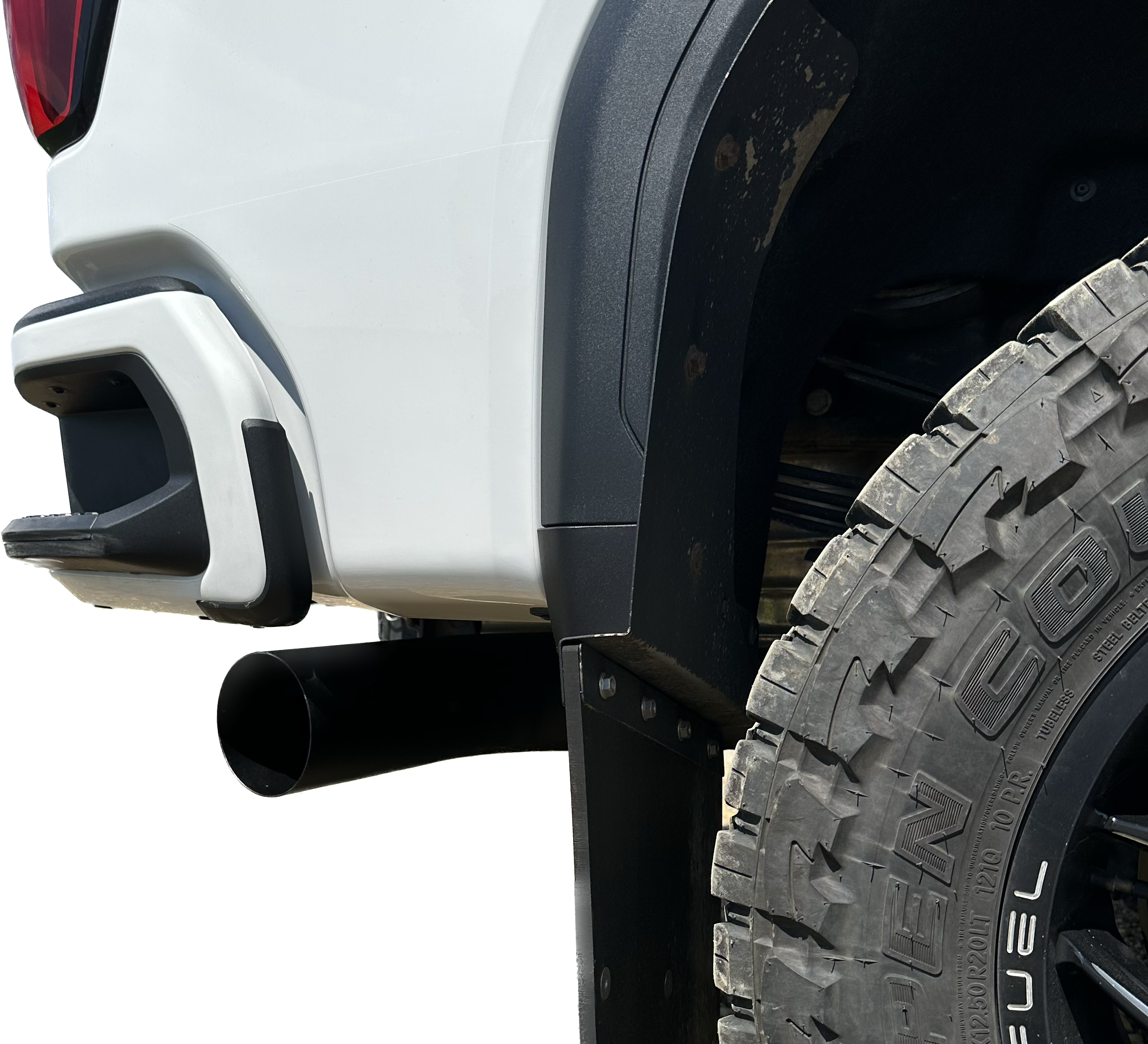 Black Powder Coated Tips | Diesel