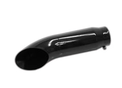Bolt-on Turn Down | Black Powder Coated Exhaust Tip-1