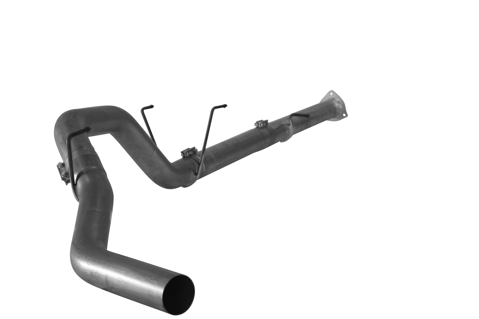 4" Downpipe Back Single | 2013-2018 Dodge 2500/3500 6.7L Cummins-2