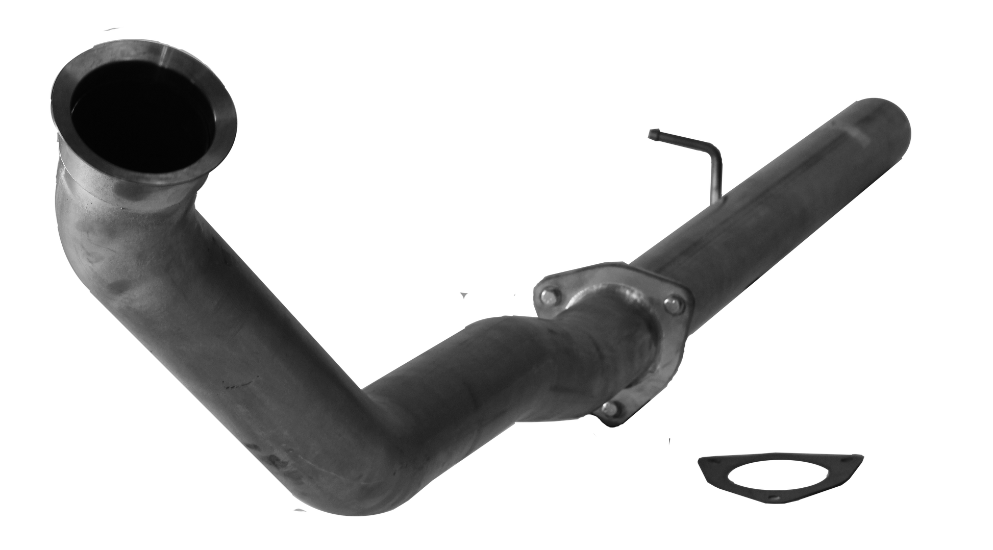 4" Cat & DPF Race Pipe w/ Flange | 2007-2012 Dodge 2500/3500 6.7L Cummins-1