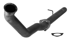 4" Cat & DPF Race Pipe w/ Flange | 2007-2012 Dodge 2500/3500 6.7L Cummins-1