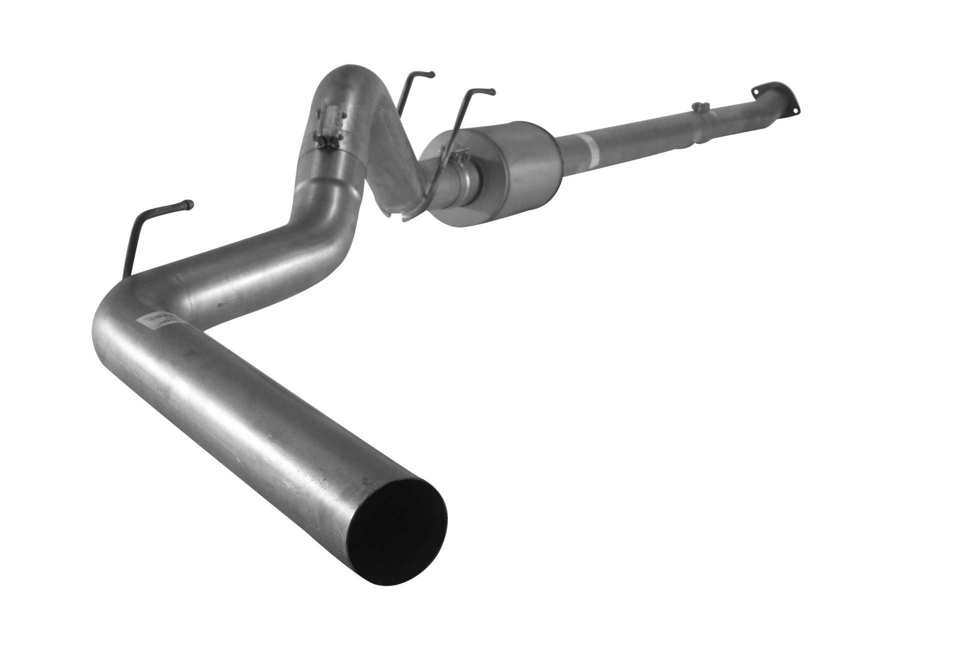 Cab & Chassis 4" Downpipe Back Single Exhaust | 2011-2019 Ford 6.7L F350/F450/F550 C&C Powerstroke-1