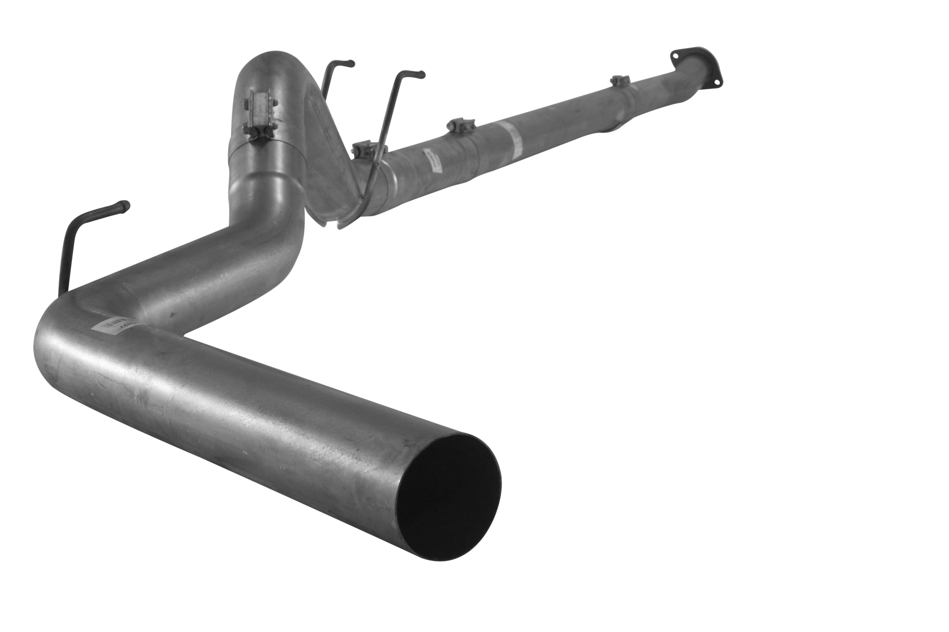 Cab & Chassis 4" Downpipe Back Single Exhaust | 2011-2019 Ford 6.7L F350/F450/F550 C&C Powerstroke-2