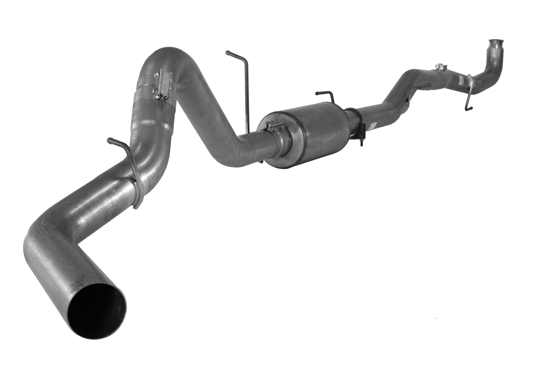 4" Downpipe Back Single | 2011-2015 GM 2500/3500 6.6L DURAMAX-2