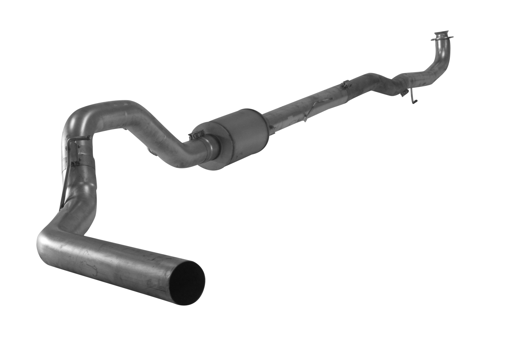 4" Downpipe Back Single | Cab & Chassis-2017-2019 GM 2500/3500 6.6L DURAMAX L5P-1