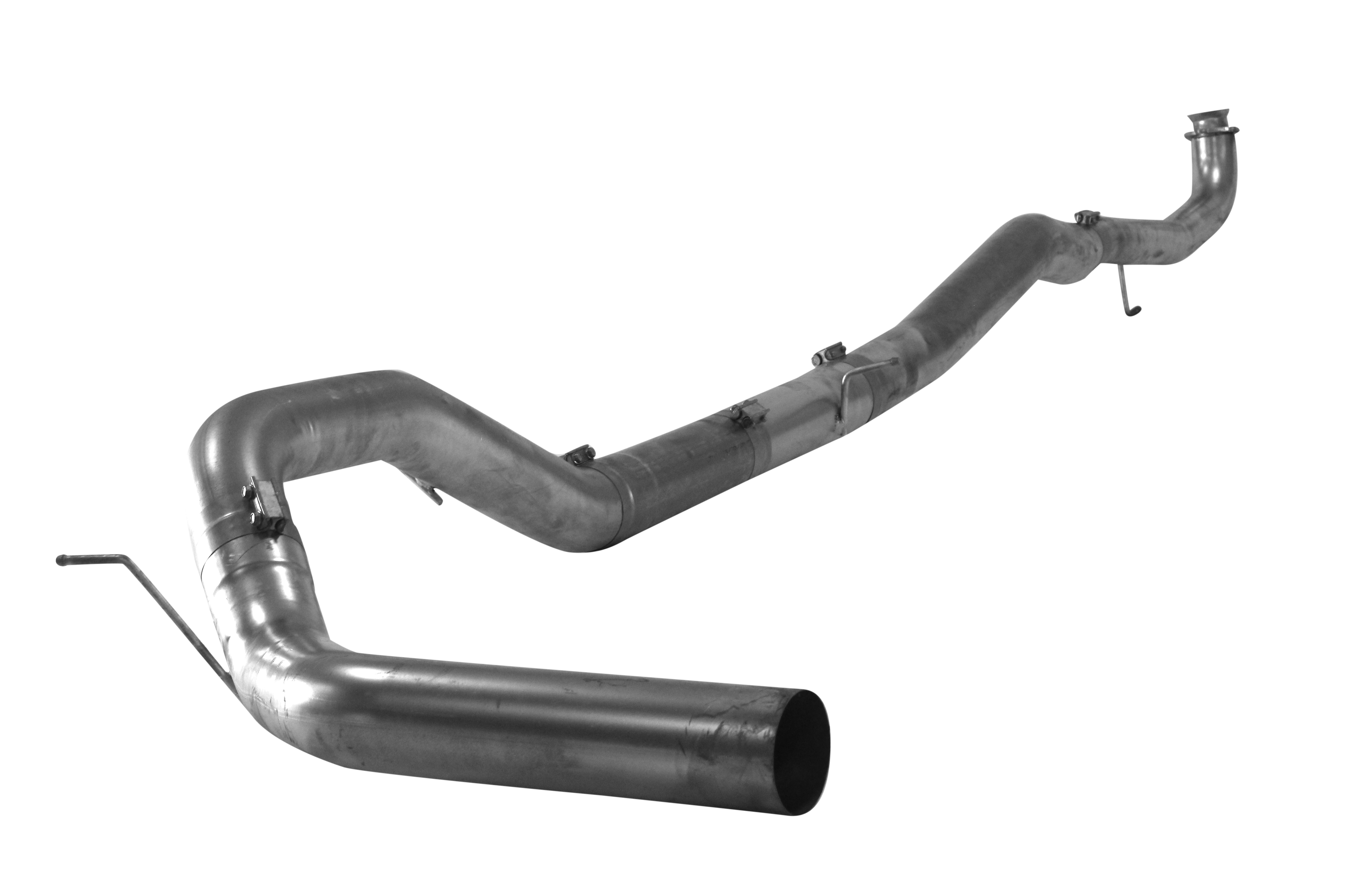 4" Downpipe Back Single | Cab & Chassis-2017-2019 GM 2500/3500 6.6L DURAMAX L5P