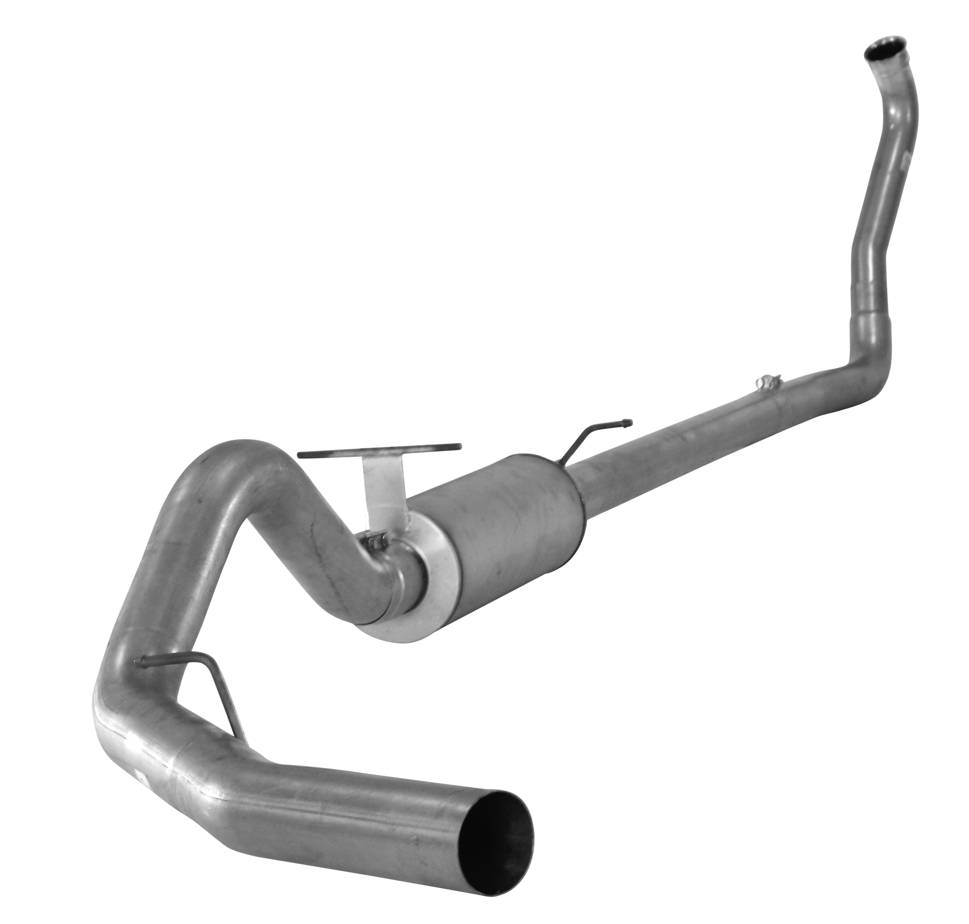 4" Turbo Back Single - 3-1/2" Downpipe | 2003-2007 Ford 6.0L F250/350/Harley Powerstroke-1