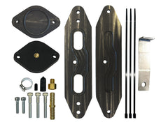 2017 - 2019 Ford 6.7L EGR Cooler upgrade kit w/Pass Through plate-1