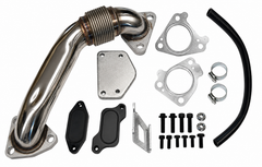 2004 - 2005 GM 6.6L Duramax EGR Cooler Upgrade Kit w/ Up Pipe-1