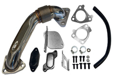 2006 - 2007 GM 6.6L Duramax EGR Cooler Upgrade Kit w/ Up Pipe-1