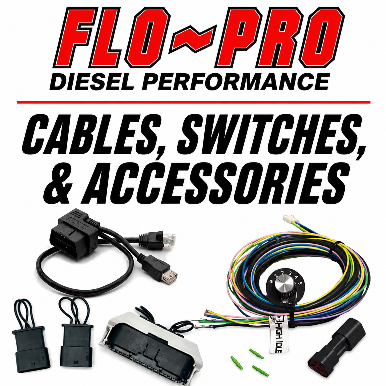 FloPro Dodge, Chrysler, Jeep SGW Bypass Cable STD