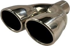 Oval Slant | Dual Exit Tips-1