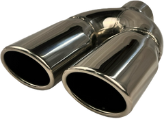 Oval Slant | Dual Exit Tip-1