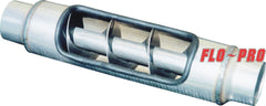 5" Round Body Aluminized Diesel Resonator | 3"-5" Inlet/Outlet-3
