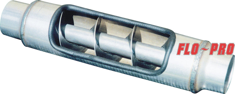 5" Round Body Aluminized Diesel Resonator | 3"-5" Inlet/Outlet-3